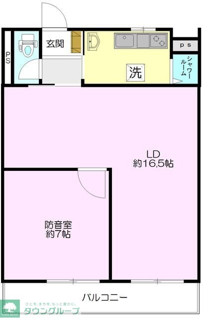 谷本ビルの物件間取画像