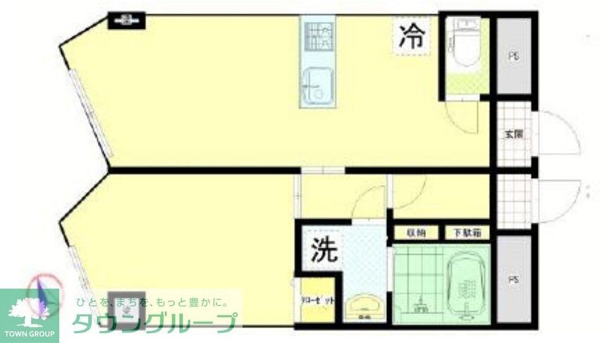 グランデュール宮崎台の物件間取画像