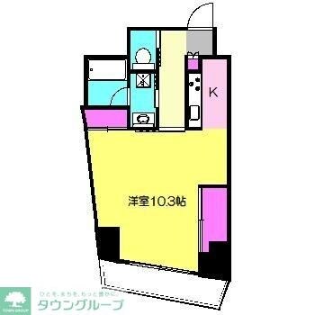 ウィンビュ中山の物件間取画像