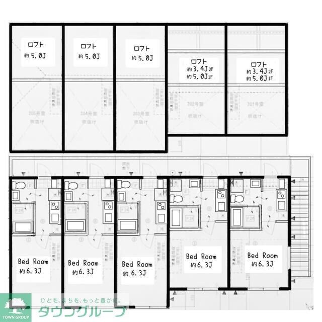 ０３４ＭＩＹＡＺＡＫＩＤＡＩの物件間取画像
