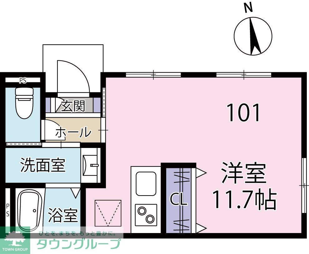 （仮称）高津区末長4丁目計画の物件間取画像