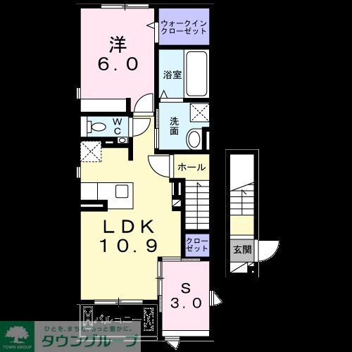 ル・シエル　クレールの物件間取画像