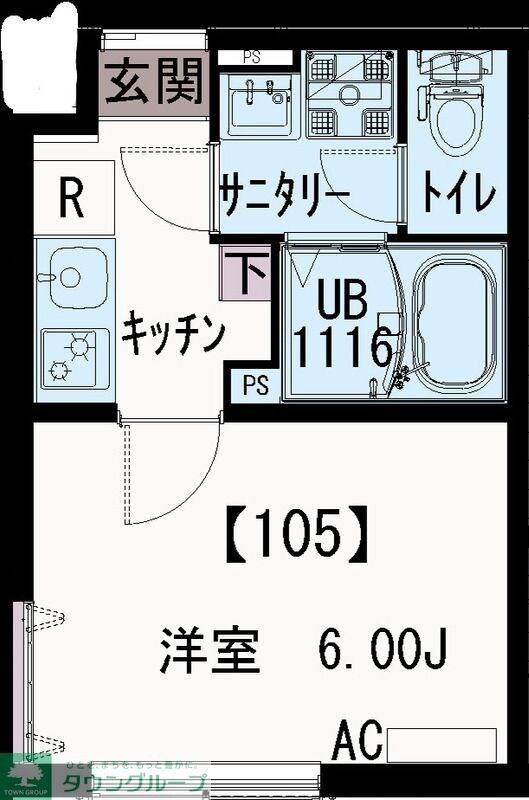 ＴＳ.二子の物件間取画像