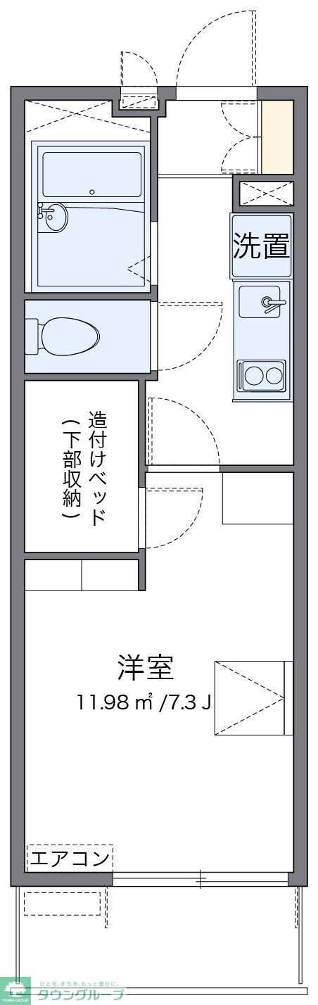 レオパレストレの物件間取画像