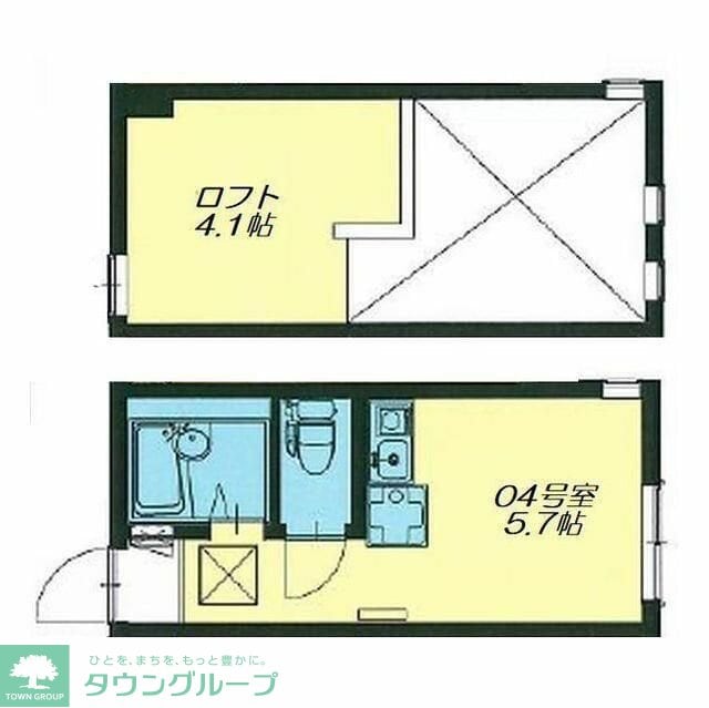 アルファ生田の物件間取画像