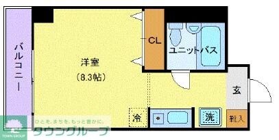 ＡＤ百合ケ丘の物件間取画像
