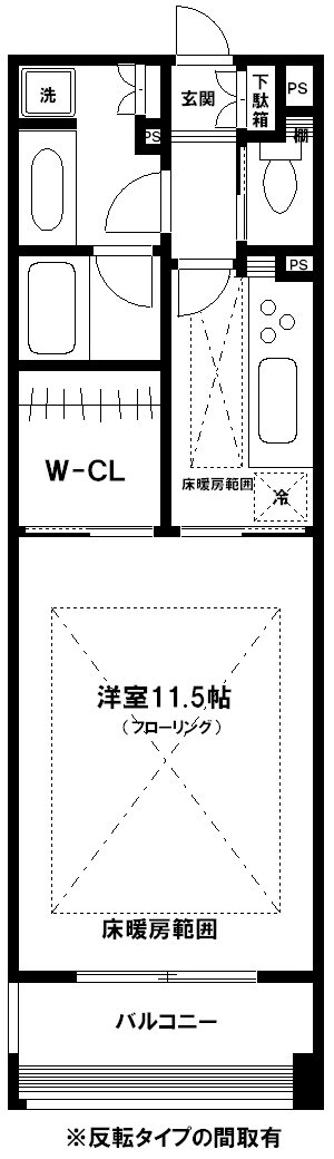 ロイヤルパーク多摩川２番館の物件間取画像