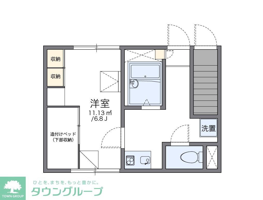 レオパレスＨＯＰＥの物件間取画像