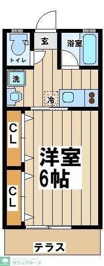 物件間取画像