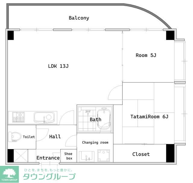 グリーンガーデンIの物件間取画像