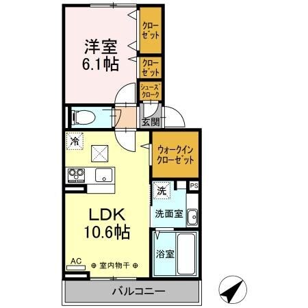 トリア　テュラーの物件間取画像