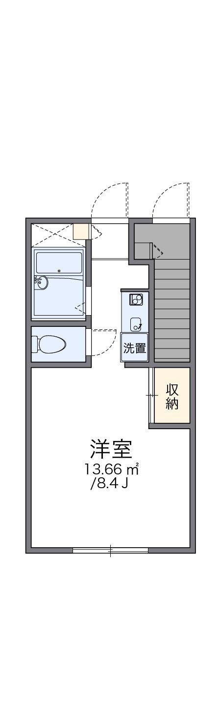 レオパレスＶｏｙａｇｅの物件間取画像