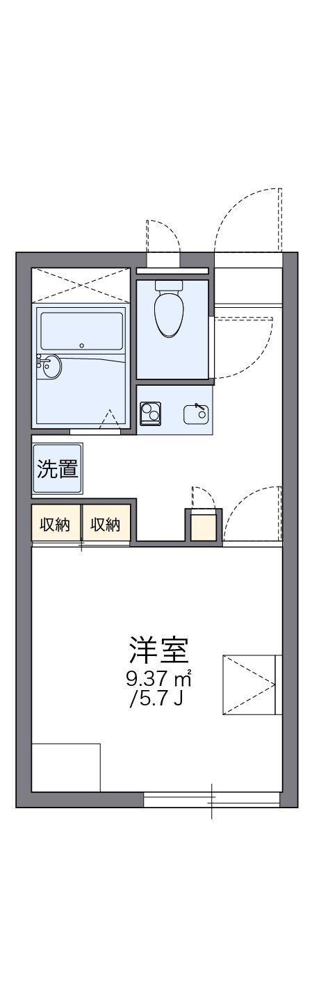 レオパレスあかねの物件間取画像