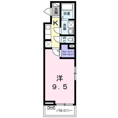 アウローラ・メゾンの物件間取画像