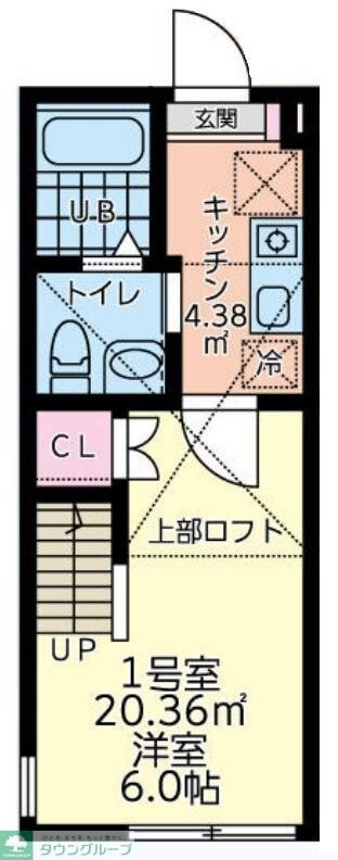 SkyFlowerの物件間取画像