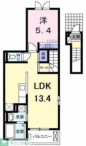 グレイス　ヒルの物件間取画像