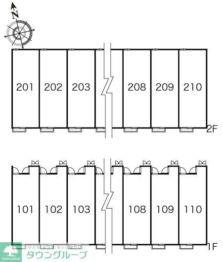 レオパレスＯ　ｔｗｏの物件内観写真