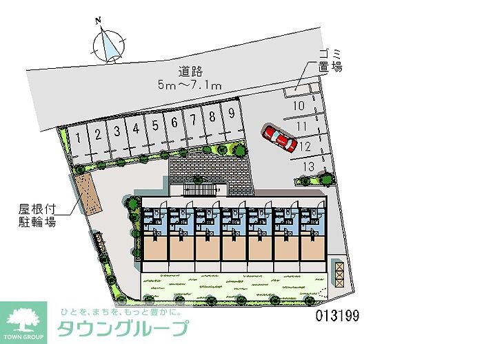 レオパレスＭ－４７の物件内観写真