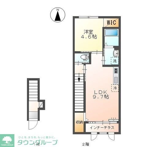 ニュークラリスの物件間取画像