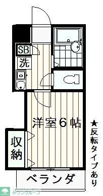物件間取画像