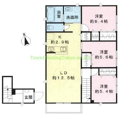 KT　Castleの物件間取画像