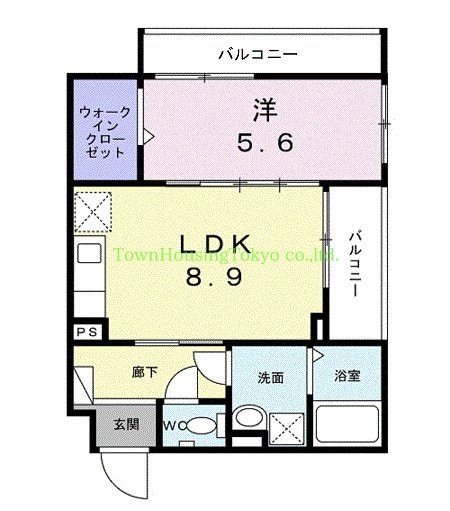 メゾン　アイティー　ジャックの物件間取画像