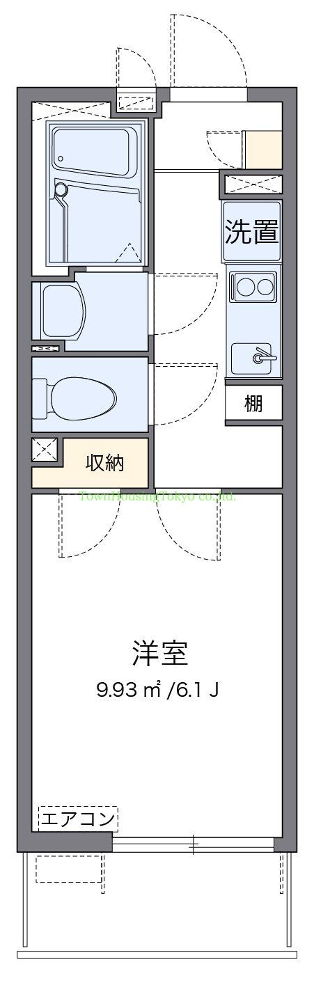 クレイノレスタの物件間取画像