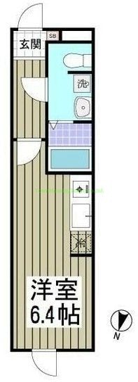 レヴリの物件間取画像