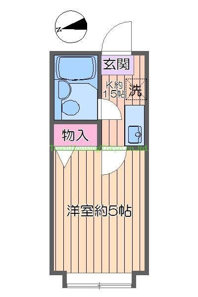 クレスト桜上水の物件間取画像