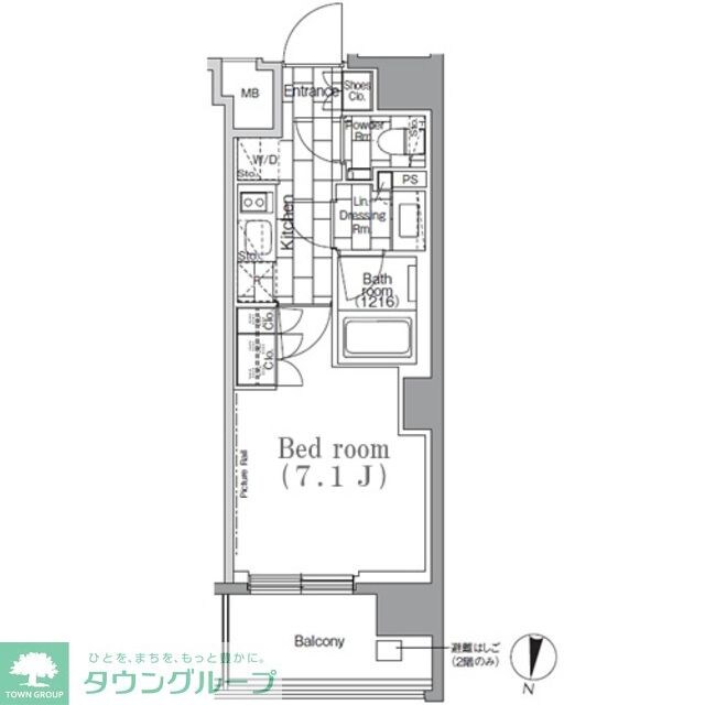 ＪＰｎｏｉｅ下高井戸の物件間取画像