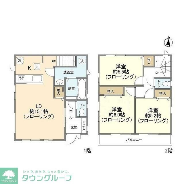 Ｋｏｌｅｔ西調布の物件間取画像