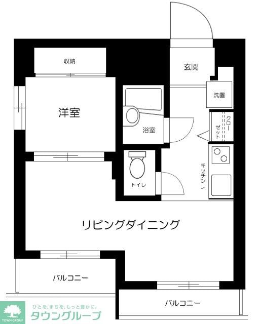 エクセレントハイム下高井戸の物件間取画像