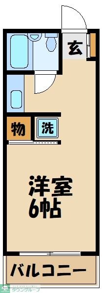 エスエヌハイツの物件間取画像