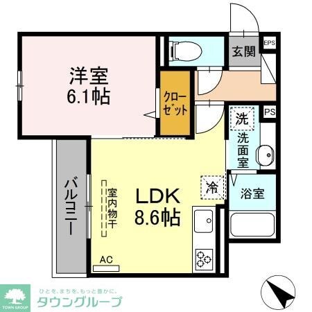 ガーデニアの物件間取画像