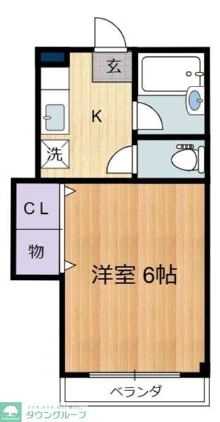 ロワール調布の物件間取画像