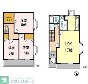 サニーホームズの物件間取画像