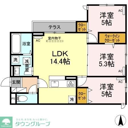 セレスティア南烏山の物件内観写真