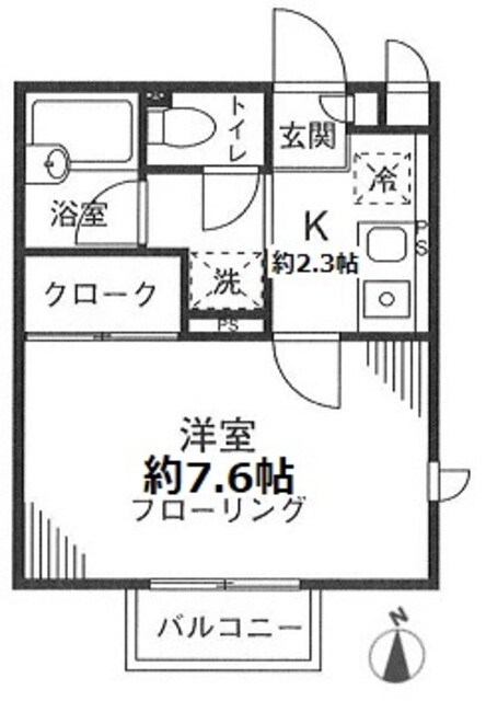 シダーコートの物件間取画像