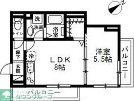 仮称)調布市上石原1丁目新築工事の物件間取画像