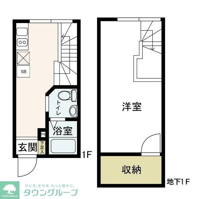 Tierra三軒茶屋の物件間取画像