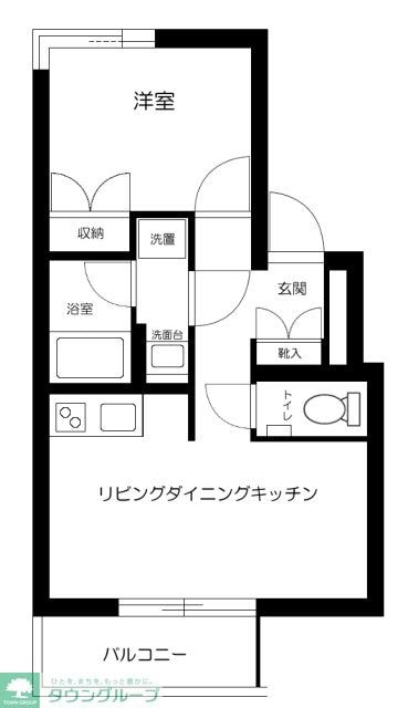 Ｌ’s　Ｓangenjyayaの物件間取画像