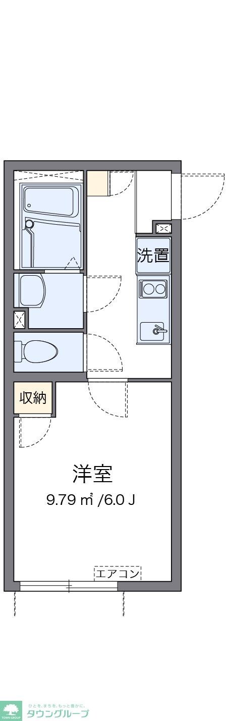 クレイノピアフの物件間取画像