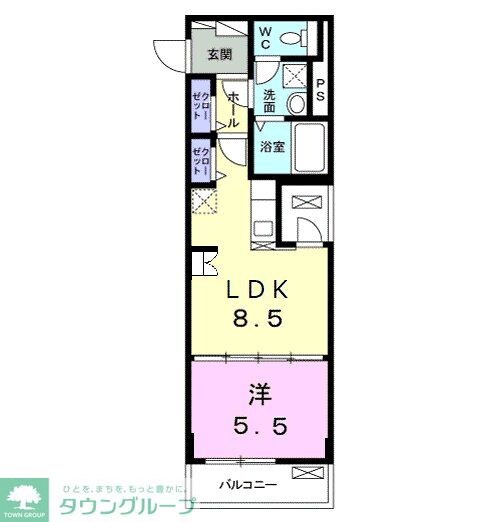 Ｌｅ　Ｌｉｅｎ（ルリアン）　絆の物件間取画像