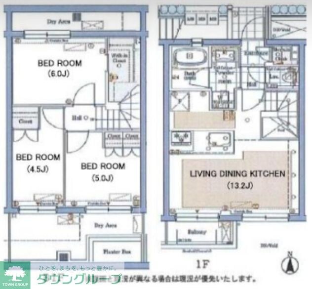 トワイズ成城の物件間取画像