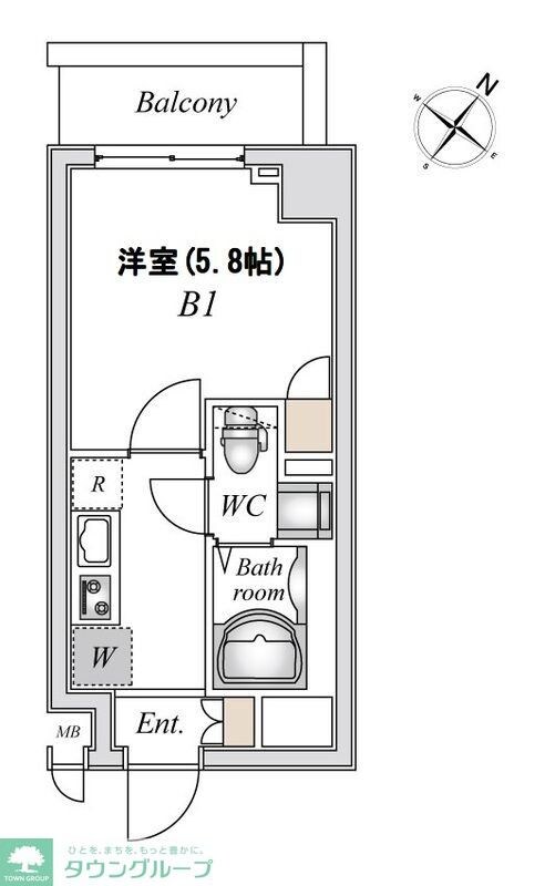 N-stage稲城の物件間取画像