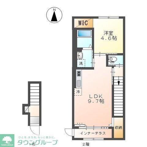 ニュークラリスの物件間取画像