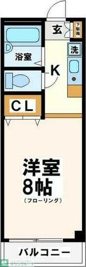 物件間取画像