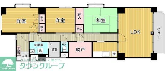 パークファミリアの物件間取画像