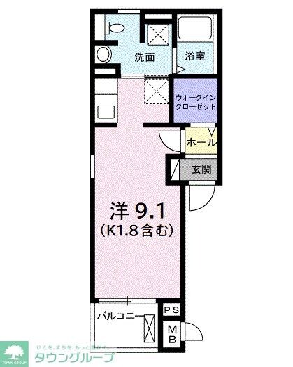ネオグランツの物件間取画像