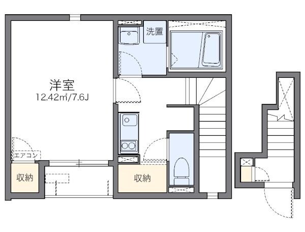 レオネクストサンハウスの物件間取画像